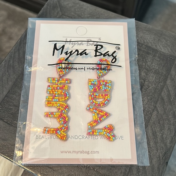 NWT Myra bag Happy Birthday πππ earrings! - Picture 2 of 2